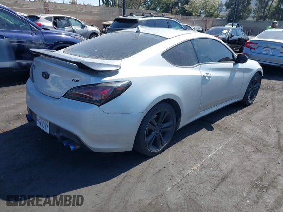 2012 Hyundai Genesis Coupe 2.0T with VIN KMHHT6KD2CU065955, listed as a IAAI auction lot 42615892 with 122,215 mi miles and . Bid and sale history available at DreamBid. Image 4.