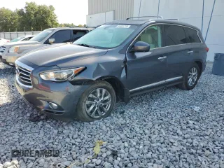 2014 Infiniti QX60 with VIN 5N1AL0MN0EC555484, listed as a Copart auction lot 54591715 with 65,633 mi miles and Non Repairable. Bid and sale history available at DreamBid. Image 1.