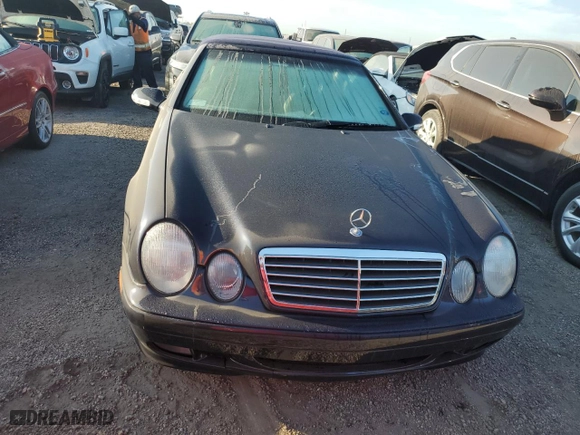 2002 Mercedes-Benz CLK-Class with VIN WDBLK65G92T128706, listed as a Copart auction lot 75334464 with 40,981 mi miles and Salvage Title. Bid and sale history available at carsss.com. Image 5.