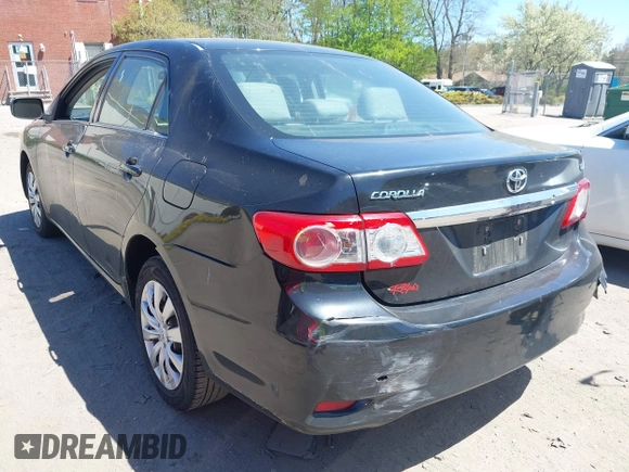 2013 Toyota Corolla L with VIN 2T1BU4EE2DC974695, listed as a IAAI auction lot 42115009 with 245,023 mi miles. Bid and sale history available at carsss.com. Image 3.