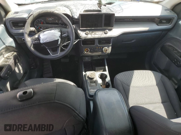 2023 Ford Maverick XL with VIN 3FTTW8E96PRA21351, listed as a Copart auction lot 51225165 with 36,387 mi miles and Salvage Title. Bid and sale history available at DreamBid. Image 8.