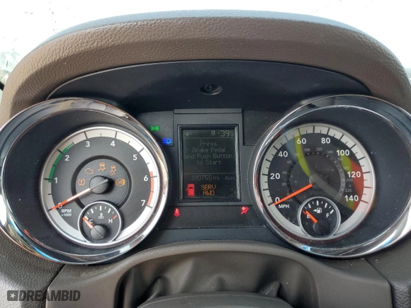 2011 Dodge Durango Crew with VIN 1D4SE4GT8BC595671, listed as a Copart auction lot 78072524 with 180,755 mi miles and Salvage Title. Bid and sale history available at carsss.com. Image 9.