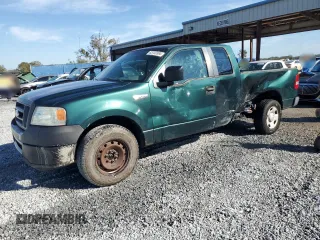 2007 Ford F-150 STX with VIN 1FTRX12W97FA65608, listed as a Copart auction lot 83752084 with 121,052 mi miles and Salvage Title. Bid and sale history available at carsss.com. Image 1.