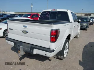 2011 Ford F-150 Lariat with VIN 1FTFW1E67BFA60076, listed as a IAAI auction lot 41526275 with 361,186 mi miles. Bid and sale history available at carsss.com. Image 4.