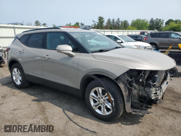 2021 Chevrolet Blazer LT z VIN 3GNKBJR45MS554901, wystawiony jako Copart lot #59458555 z przebiegiem 31 316 mil mil oraz Szkoda całkowita • Salvage title. Historia ofert i sprzedaży dostępna na DreamBid. Obrazek 4.