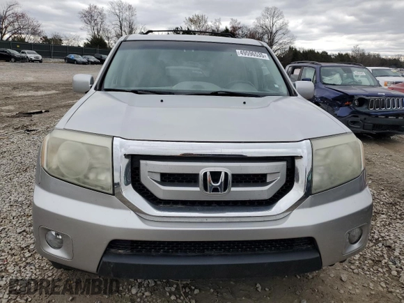 2010 Honda Pilot Touring with VIN 5FNYF4H8XAB004899, listed as a Copart auction lot 49596535 with 210,267 mi miles and Clean Title. Bid and sale history available at DreamBid. Image 5.