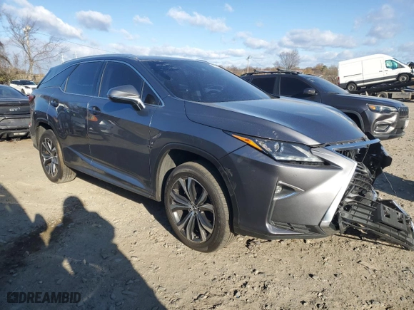 2018 Lexus RX with VIN JTJDZKCA8J2010964, listed as a Copart auction lot 83363954 with 108,387 mi miles and Salvage Title. Bid and sale history available at carsss.com. Image 4.