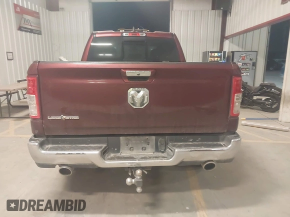 2020 Ram 1500 Big Horn with VIN 1C6RREBT0LN139156, listed as a IAAI auction lot 41355756 with 180,346 mi miles. Bid and sale history available at carsss.com. Image 16.