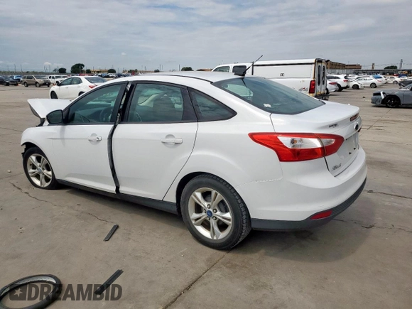 2013 Ford Focus SE with VIN 1FADP3F2XDL250797, listed as a Copart auction lot 58836695 with Not provided miles and Salvage title. Bid and sale history available at DreamBid. Image 2.