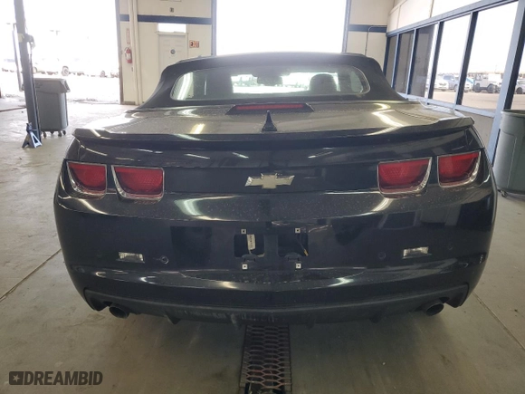 2012 Chevrolet Camaro 2LT with VIN 2G1FC3D33C9119705, listed as a Copart auction lot 75566934 with 124,058 mi miles and Salvage Title. Bid and sale history available at carsss.com. Image 6.