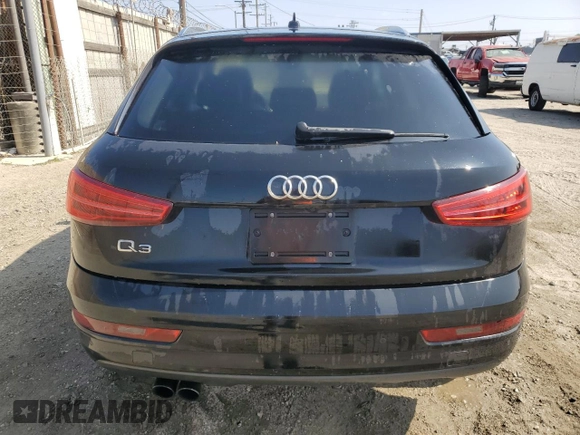 2018 Audi Q3 Premium with VIN WA1BCCFS0JR013994, listed as a Copart auction lot 55537385 with 145,607 mi miles and Clean title. Bid and sale history available at DreamBid. Image 6.