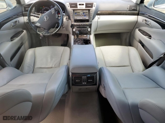 2011 Lexus LS 460 L with VIN JTHGL1EF0B5042987, listed as a Copart auction lot 66710494 with NaN miles and Salvage Title. Bid and sale history available at carsss.com. Image 8.