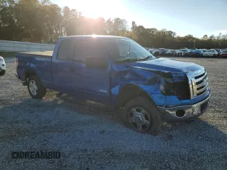2011 Ford F-150 XL with VIN 1FTFX1CT9BFB94450, listed as a Copart auction lot 81144824 with 213,749 mi miles and Salvage Title. Bid and sale history available at carsss.com. Image 4.