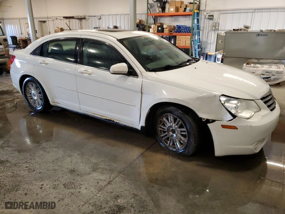 2009 Chrysler Sebring Touring *Ltd Avail* with VIN 1C3LC56D59N557163, listed as a Copart auction lot 87231754 with 124,110 mi miles and Salvage Title. Bid and sale history available at carsss.com. Image 4.
