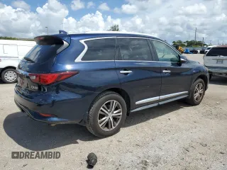 2019 Infiniti QX60 Luxe z VIN 5N1DL0MM4KC561014, wystawiony jako Copart lot #69577844 z przebiegiem 177 089 mil mil oraz Szkoda całkowita • Salvage title. Historia ofert i sprzedaży dostępna na DreamBid. Obrazek 3.