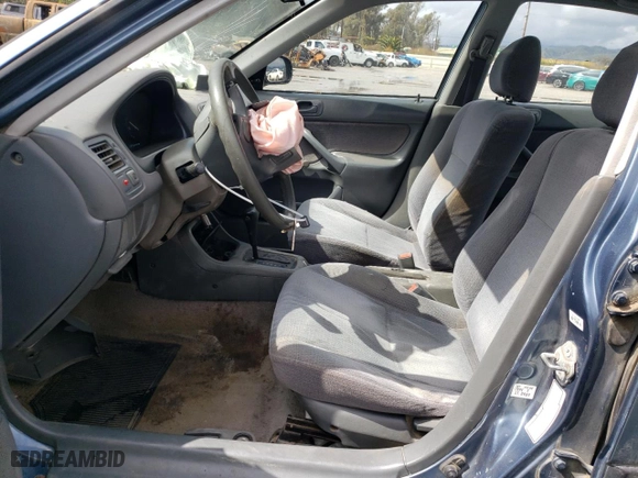 1996 Honda Civic DX with VIN 2HGEJ6621TH525813, listed as a Copart auction lot 48151765 with 229,339 mi miles and Salvage Title. Bid and sale history available at carsss.com. Image 7.