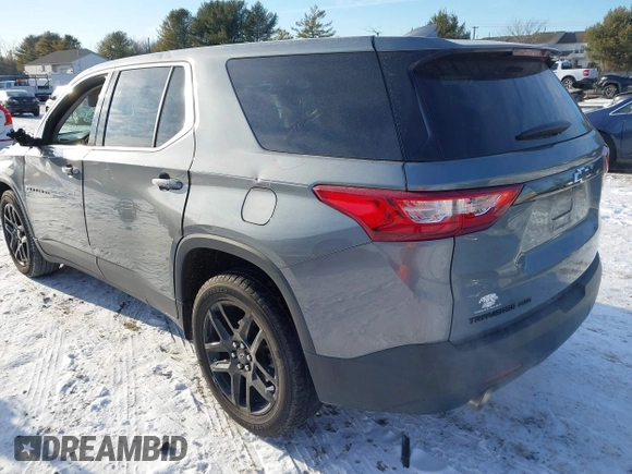 2020 Chevrolet Traverse LS with VIN 1GNEVFKW9LJ318331, listed as a IAAI auction lot 41409689 with 56,767 mi miles. Bid and sale history available at carsss.com. Image 3.