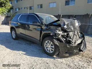 2021 Chevrolet Traverse LS with VIN 1GNERFKW6MJ267537, listed as a Copart auction lot 52134765 with 79,147 mi miles and Non Repairable. Bid and sale history available at carsss.com. Image 4.