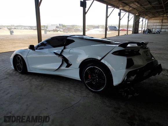 2020 Chevrolet Corvette 3LT z VIN 1G1Y82D47L5106143, wystawiony jako Copart lot #54145415 z przebiegiem Nie podano mil oraz Szkoda całkowita • Salvage title. Historia ofert i sprzedaży dostępna na DreamBid. Obrazek 2.