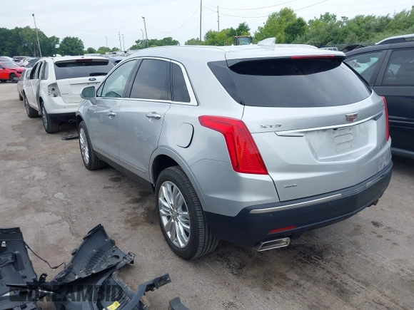 2019 Cadillac XT5 Premium Luxury AWD with VIN 1GYKNFRS6KZ245024, listed as a IAAI auction lot 42490970 with 54,917 mi miles and . Bid and sale history available at DreamBid. Image 3.