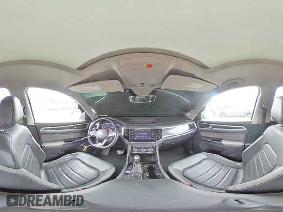 2021 Volkswagen Atlas SEL Premium R-Line with VIN 1V2FR2CA5MC541449, listed as a Copart auction lot 72932124 with 58,269 mi miles and Salvage title. Bid and sale history available at DreamBid. Image 16.