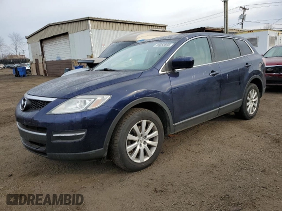 2009 Mazda CX-9 Grand Touring with VIN JM3TB38VX90177037, listed as a Copart auction lot 89050805 with 149,828 mi miles and Salvage Title. Bid and sale history available at carsss.com. Image 1.