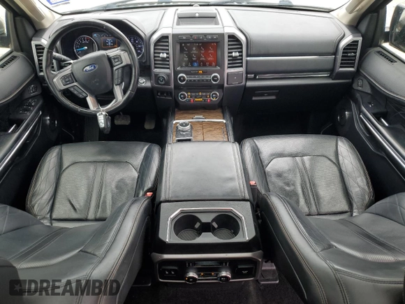 2018 Ford Expedition Platinum with VIN 1FMJU1LT9JEA25824, listed as a Copart auction lot 46264285 with 136,812 mi miles and Salvage Title. Bid and sale history available at carsss.com. Image 8.