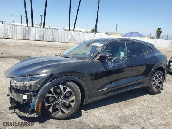 2023 Ford Mustang Mach-E Premium with VIN 3FMTK3SS0PMA01093, listed as a Copart auction lot 61444734 with NaN miles and Salvage Title. Bid and sale history available at carsss.com. Image 1.