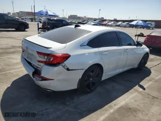 2022 Honda Accord Sedan Sport SE with VIN 1HGCV1F40NA086363, listed as a Copart auction lot 50274295 with 50,825 mi miles and Salvage Title. Bid and sale history available at carsss.com. Image 3.