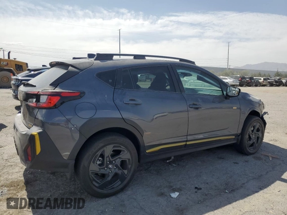 2024 Subaru Crosstrek Special Sports with VIN 4S4GUHF63R3706304, listed as a Copart auction lot 62371595 with 11,746 mi miles and Salvage title. Bid and sale history available at DreamBid. Image 3.