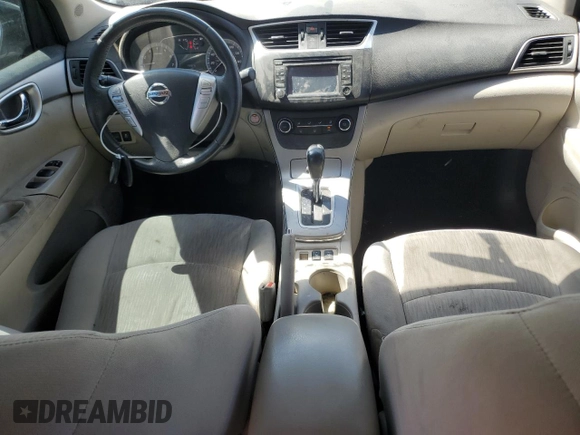 2015 Nissan Sentra SV with VIN 3N1AB7AP3FY248845, listed as a Copart auction lot 54233385 with 132,820 mi miles and Salvage Title. Bid and sale history available at DreamBid. Image 8.