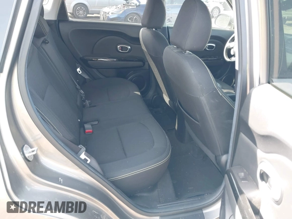 2015 Kia Soul + with VIN KNDJP3A5XF7185380, listed as a IAAI auction lot 41772650 with 79,189 mi miles. Bid and sale history available at carsss.com. Image 8.