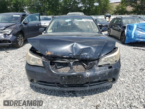 2005 BMW 5 Series 530i с VIN WBANA73585B814800, выставлен на аукционе Copart как лот 64536185 с пробегом 240 255 миль миль и Чистый • Clean title. История ставок и продаж доступна на DreamBid. Изображение 5.