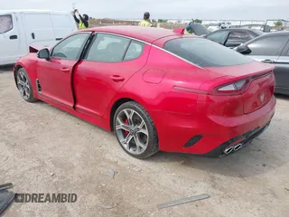 2020 Kia Stinger GT with VIN KNAE35LC8L6075740, listed as a IAAI auction lot 41930433 with 55,974 mi miles and . Bid and sale history available at DreamBid. Image 3.