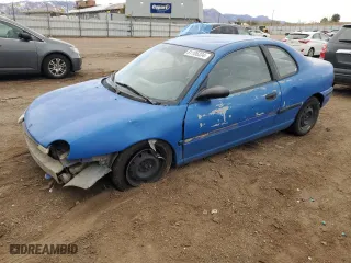 1996 Dodge Neon Highline with VIN 1B3ES42C2TD641681, listed as a Copart auction lot 81106334 with 97,657 mi miles and Salvage Title. Bid and sale history available at carsss.com. Image 1.