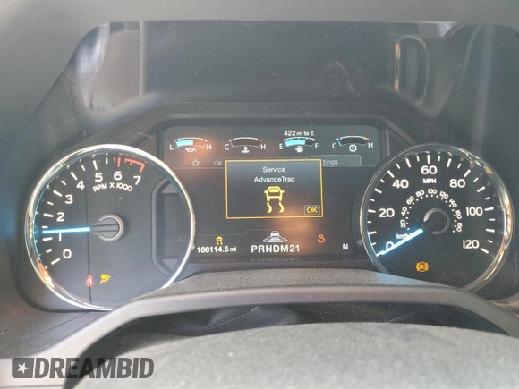 2015 Ford F-150 XLT with VIN 1FTEW1EGXFFB20894, listed as a Copart auction lot 51991735 with 166,114 mi miles and Salvage Title. Bid and sale history available at carsss.com. Image 9.