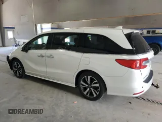 2018 Honda Odyssey Elite with VIN 5FNRL6H90JB103748, listed as a Copart auction lot 61512595 with 117,126 mi miles and Salvage title. Bid and sale history available at DreamBid. Image 2.