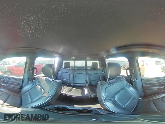 2019 Ram 1500 Limited with VIN 1C6SRFHT2KN856963, listed as a Copart auction lot 58815325 with 45,610 mi miles and Salvage title. Bid and sale history available at DreamBid. Image 14.