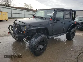 2007 Jeep Wrangler Unlimited X with VIN 1J4GA391X7L171902, listed as a Copart auction lot 82150334 with 167,695 mi miles and Salvage Title. Bid and sale history available at DreamBid. Image 1.