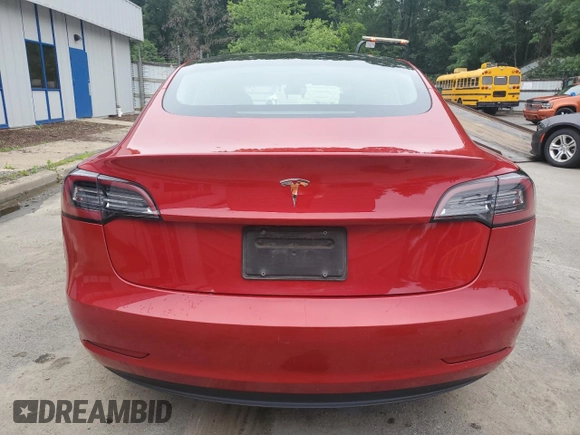 2023 Tesla Model 3 with VIN 5YJ3E1EA6PF437390, listed as a Copart auction lot 62825135 with 115,121 mi miles and Clean title. Bid and sale history available at DreamBid. Image 6.