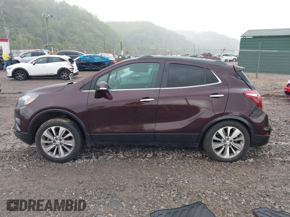 2017 Buick Encore Preferred with VIN KL4CJESB6HB232974, listed as a IAAI auction lot 42205355 with 52,291 mi miles and . Bid and sale history available at DreamBid. Image 13.