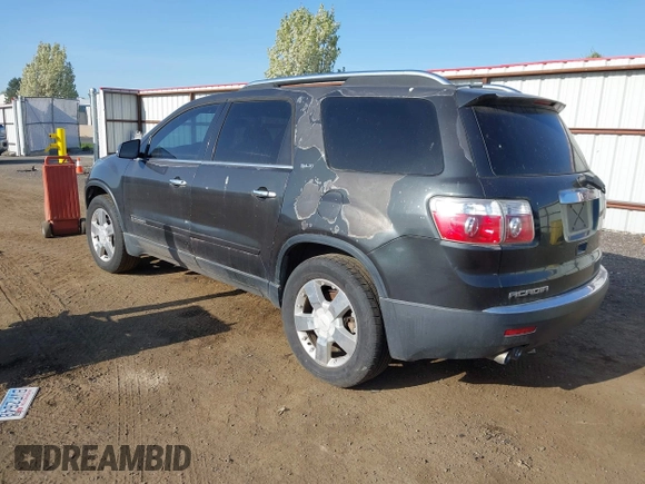 2007 GMC Acadia SLT with VIN 1GKEV23707J129974, listed as a IAAI auction lot 42090544 with 168,420 mi miles. Bid and sale history available at carsss.com. Image 3.