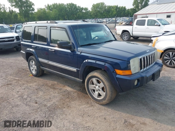 2006 Jeep Commander Limited z VIN 1J8HG58N46C105779, wystawiony jako IAAI lot #42470091 z przebiegiem 187 477 mil mil oraz . Historia ofert i sprzedaży dostępna na DreamBid. Obrazek 1.