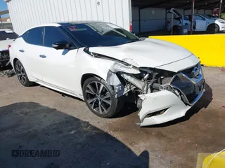 2017 Nissan Maxima SV with VIN 1N4AA6AP7HC453726, listed as a IAAI auction lot 42691341 with 92,651 mi miles and . Bid and sale history available at DreamBid. Image 1.
