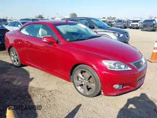 2011 Lexus IS 250 C with VIN JTHFF2C28B2516422, listed as a IAAI auction lot 38744549 with 84,914 mi miles and . Bid and sale history available at DreamBid. Image 1.