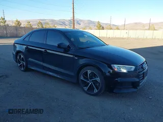 2020 Audi A3 Sedan S line Premium with VIN WAUBEGFF9LA101774, listed as a IAAI auction lot 41443419 with 28,365 mi miles. Bid and sale history available at carsss.com. Image 1.