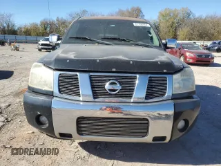 2004 Nissan Titan SE with VIN 1N6AA06A34N537646, listed as a Copart auction lot 81706664 with 176,076 mi miles and Clean Title. Bid and sale history available at carsss.com. Image 5.
