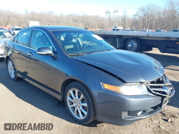 2008 Acura TSX Nav with VIN JH4CL96908C005450, listed as a IAAI auction lot 41738132 with 83,571 mi miles. Bid and sale history available at carsss.com. Image 18.