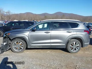 2019 Hyundai Santa Fe Limited with VIN 5NMS5CAD3KH033218, listed as a IAAI auction lot 41509237 with 95,152 mi miles. Bid and sale history available at carsss.com. Image 14.