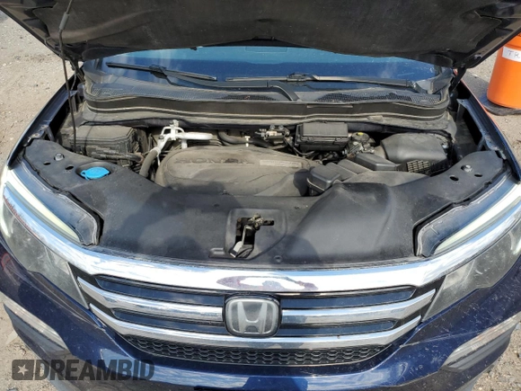 2017 Honda Pilot Touring with VIN 5FNYF6H94HB048329, listed as a Copart auction lot 53202735 with 140,453 mi miles and Salvage Title. Bid and sale history available at carsss.com. Image 14.